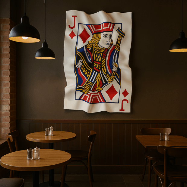 3D Dalgalı Formda Karo Vale Duvar Panosu – 60x90x10 cm