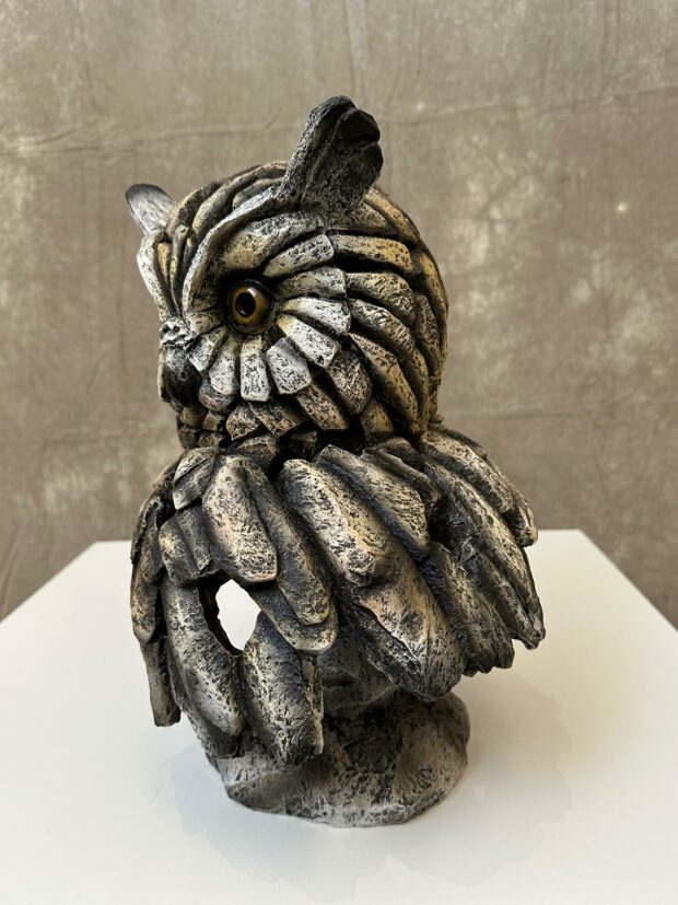 Poliresin Dekoratif Baykuş Figürü – 25 x 23 x 34 cm - Image 2