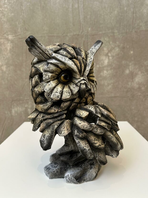 Poliresin Dekoratif Baykuş Figürü – 25 x 23 x 34 cm - Image 3
