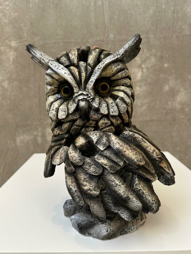 Poliresin Dekoratif Baykuş Figürü – 25 x 23 x 34 cm - Image 4
