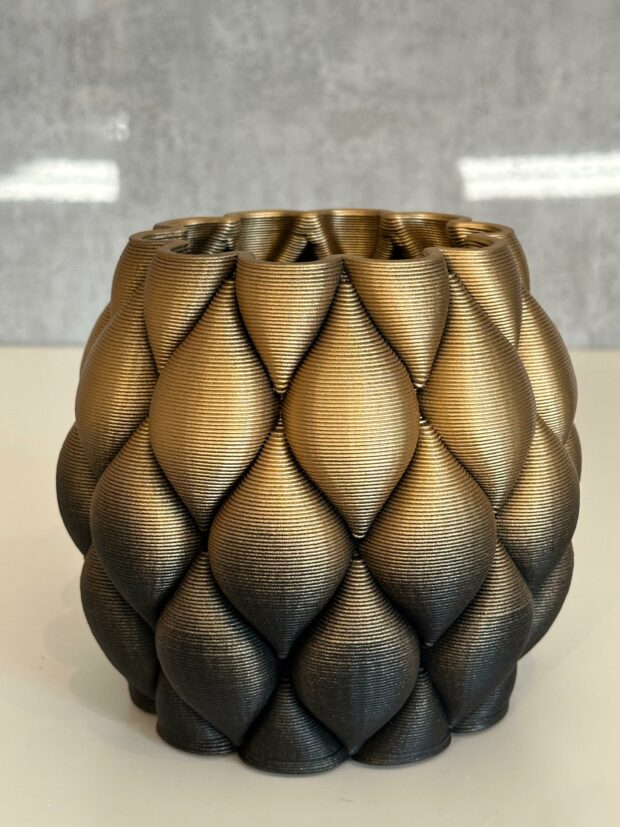 Modern Dokunuş, Zamansız Tasarım Seramik Dekoratif Vazo Serisi 16x16x15 cm - Image 14