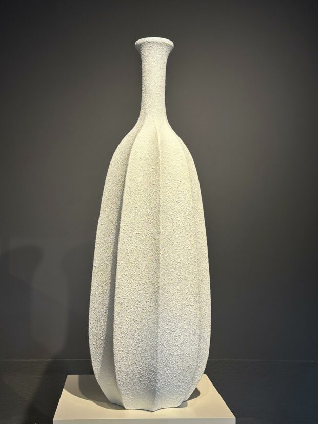Beyaz Dokulu Modern Saksı Seti – 31” / 39” / 48” - Image 2